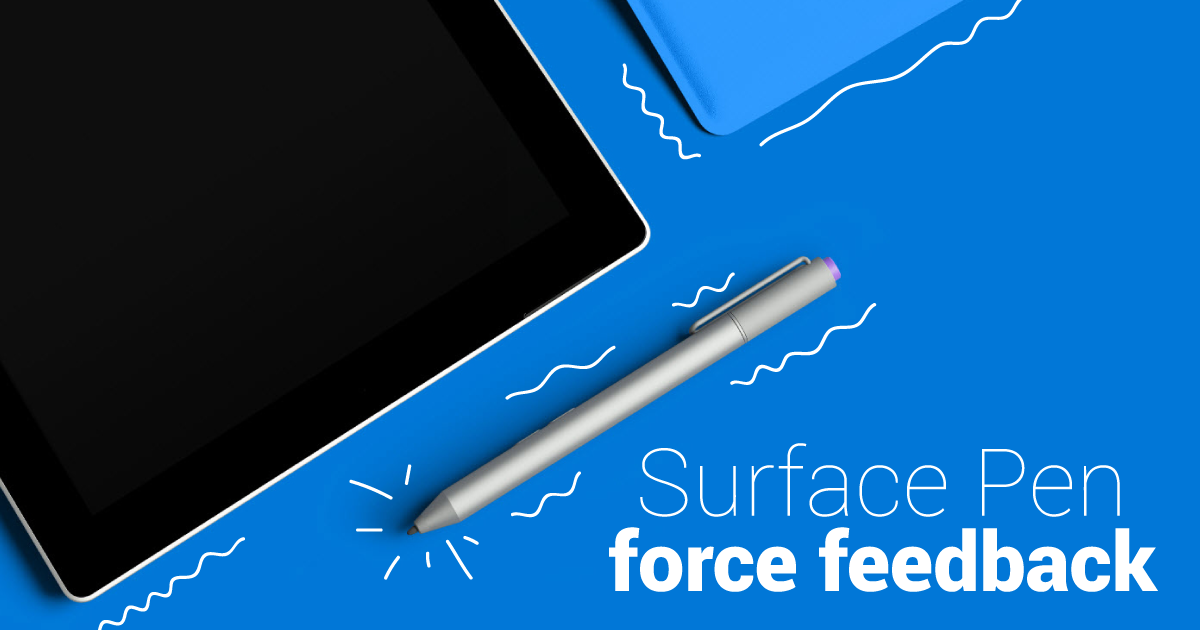 Microsoft brevetta una penna con force feedback per i suoi Surface